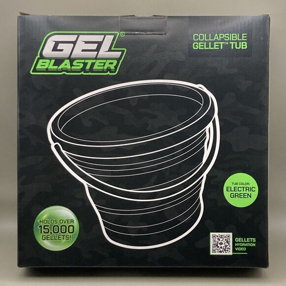 Gel Blaster Collapsible Ammo Tub 1.5 Gallon Bucket  Holds 15,000 Gellets New - Picture 1 of 10